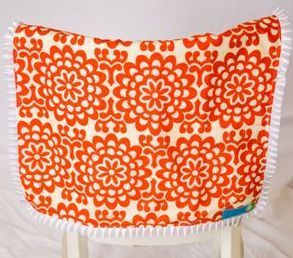 Image of ruffled lovie blanket
