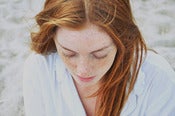 Image of the heat of her skin