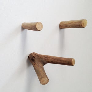 Image of 2 simples et 1 double en vieux bois