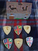 Image of WAY THROUGH - "heraldic" badge 
