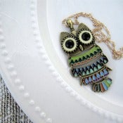 Image of What A Hoot: Owl Necklace