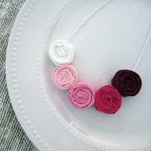 Image of Limited Edition: Vintage Pink Ombre Necklace