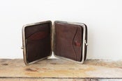 Image of 1920s expanding leather purse