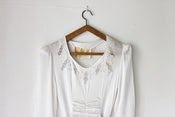 Image of 1940s wedding dress