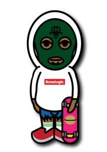 Image of Tyler The Creator X Bonelogic sticker. 