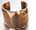 Image of Geometric Cuff in bronze