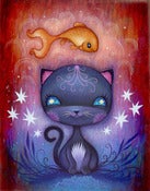Image of Neko and Kingyo Limited Edition Print