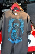 Image of Terry and Bird Tee Shirt- Charcoal