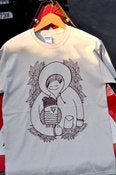 Image of Terry and Bird Tee Shirt- Natural