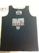 Image of Real Chicks Listen To Metal "Anvil" Style Tank Top (Slightly Crooked Print)