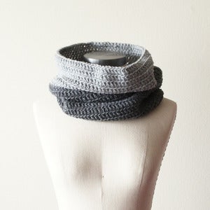 Image of Cozy Cowl in Oxford and Gainsboro
