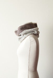 Image of Cozy Cowl in Wheat and Oatmeal