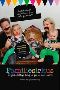 Image of  Familiesirkusboken! Du får masse gøy for pengene! En perfekt gavebok. 144 festlige sider! 
