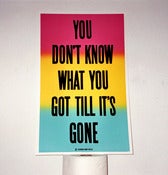 Image of You Don't Know What You Got print
