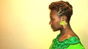 Image of Aswan Studs. *w/ or w/o fabric*