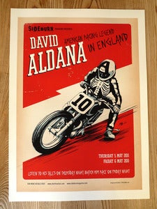 Image of Aldana Poster (Red Colourway) 