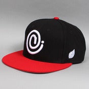 Image of C Symbol Black/Red Snapback