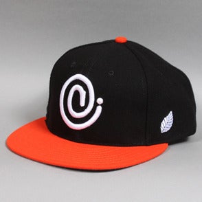 Image of C Symbol Snapback Orange/Black