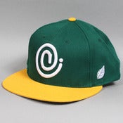 Image of C Symbol Snapback - Yellow/Green