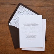 Image of Wingtip Wedding Invitations