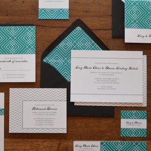 Image of Soiree Weddding Invitations
