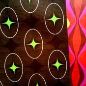 Image of Wood Ovals wrapping sheets