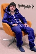 Image of You're Hooked Blue Onesie