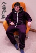 Image of You're Hooked Purple Onesie