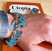 Image of Marijuana Bracelet (+ Unicorn Lighter & <i>Utopia</i>)
