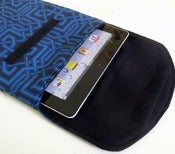 Image of Blue and Black celtic Knot iPad 2 Sleeve