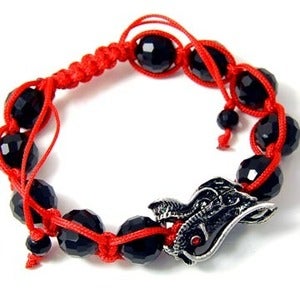 Image of Clic Premium "Dragon Diamond" Shamballa Bracelet (4 Colorways Available)***LIMITED EDITION***