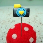 Image of baked pin - camera 