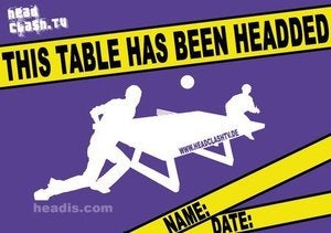Image of "This table has been headded" Sticker