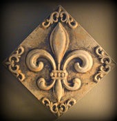 Image of New Craft Product - Fleur de lis Plaque