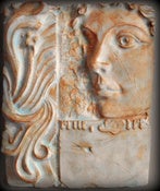 Image of New Craft Product -Nouveau Face Plaque