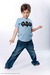 Image of The Bat Big Brother Shirt (Light Blue)