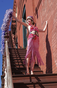 Image of Cockette Style 60's Lavender Boa