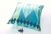 Image of Pillow cover wuwd green