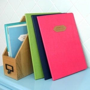 Image of A-POCKET Leather File New Color