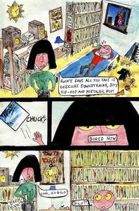 Image of DD010: Comic & 7" Vinyl - Amateur Best - Be Happy /The Wave
