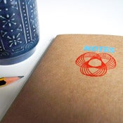 Image of NOTES + RECORDINGS letterpressed notebooks