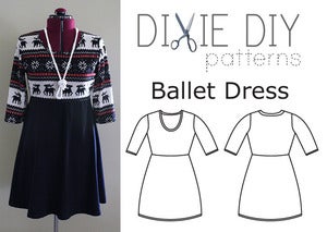 Image of Ballet Dress Pattern