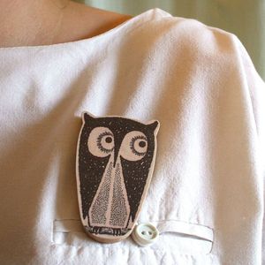 Image of Tito The Owl Brooch