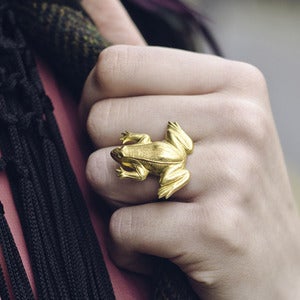 Image of Frog Ring, I Kissed a Prince!