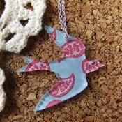 Image of Blue Bird Necklace