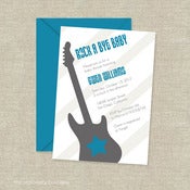 Image of Rock A Bye Baby Party/Shower Invitations -- Set of 10