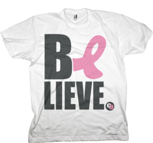 Image of Grey + Pink 2010/2011 BELiEVE Shirt