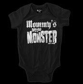 Image of Mommy's Little Monster Onesie Style # 2013
