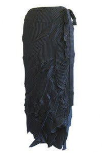 Image of Chaos Pleated Wrap Skirt 