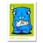 Image of MAX / S3STUDIO <BR>Sneaker Monster <BR> (Screen print)